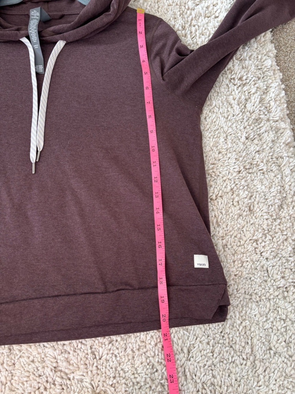 Vuori Brown Hoodie Medium - Picture 6 of 6
